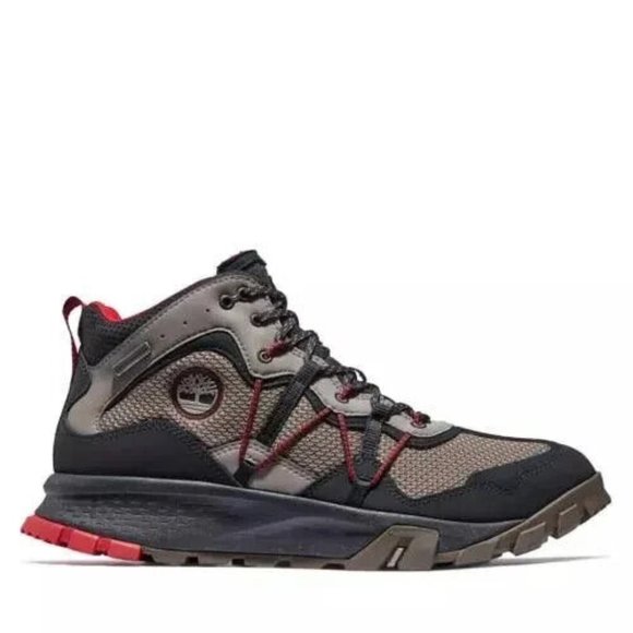 *SALE*  Timberland Men\'s Garrison Trial Mid Fabric Boots Gray 2933 main image 4